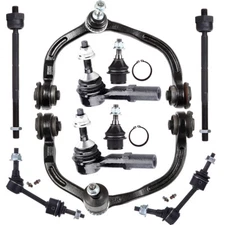 10x For Ford Expedition 03-06 Front Control Arm Ball Joint Tie Rod Ends Sway Bar