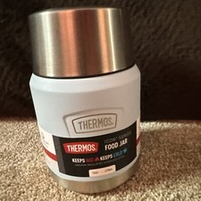 Thermos Icon 16oz Stainless Steel Food Storage Jar with Spoon - Blue