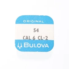 Original Genuine Bulova 6 CL-2 Balance Complete Wrist Watch Part Sealed (C17D15)