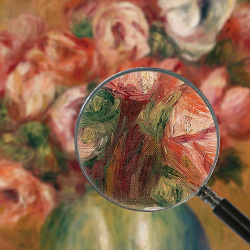 Anemoni Anemoni Pierre-Auguste Renoir, par142 quadro stampato su tela - Imagen 4 de 4