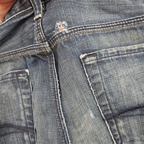 Jeans uomo 7 For All Mankind 29 dritto slim fit vita media cotone denim slimmy - Foto 11 di 15