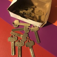 Lot of 23 Unlawful To Duplicate BLANK KEYS                  1 