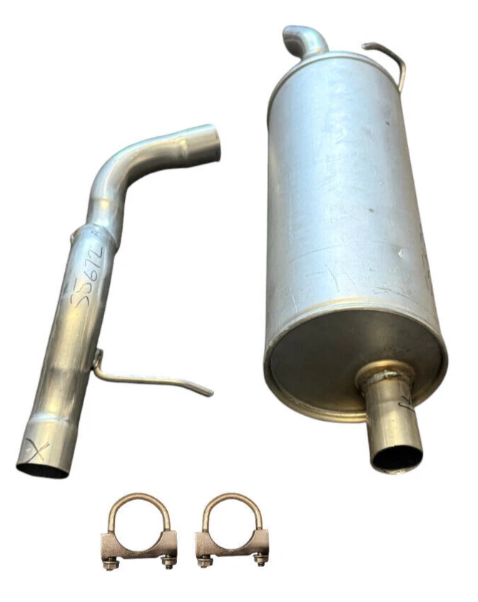 Rear Muffler For 2007-2009 Volkswagen Golf City 2.0l - Изображение 3 из 4