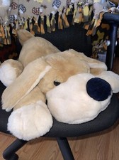 22  Fao Schwarz Plush Penelope the Pup Pink Stuffed Dog Soft Cuddly