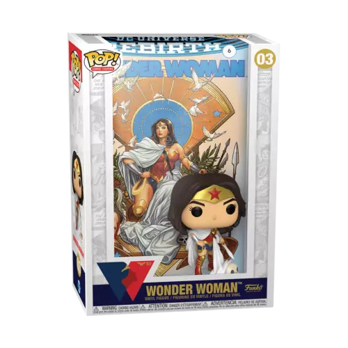 Funko Pop! Comic Book Cover with Case: DC Universe - Wonder Woman #03