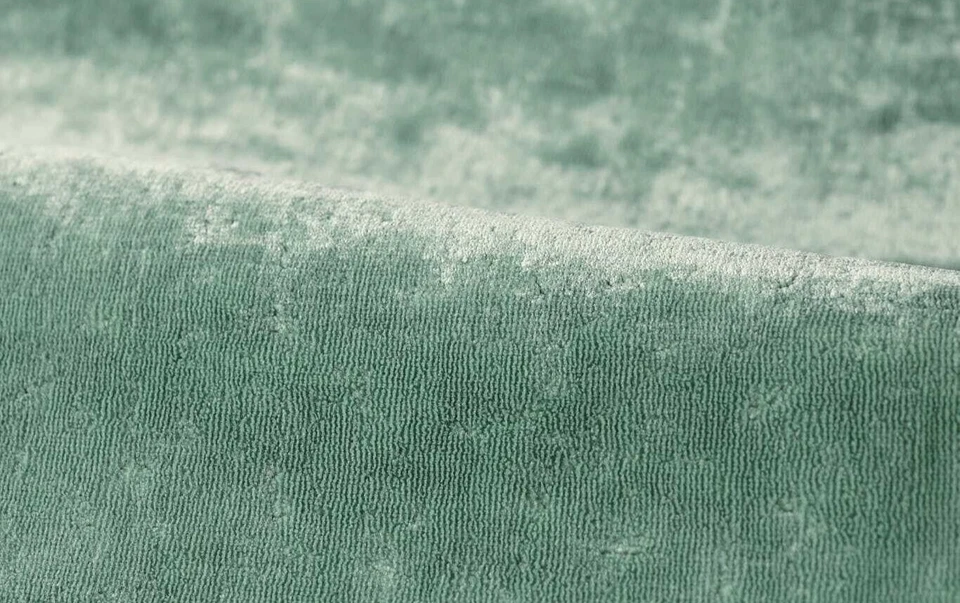 ZOFFANY CURTAIN FABRIC DESIGN DESIGN Curzon  Velvet 2.3 METRES EAU DE NIL VELVET - Image 2 of 4