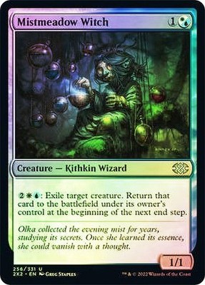 MTG - Mistmeadow Witch - Foil - Double Masters 2022 - Magic the Gathering