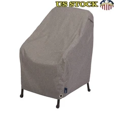 Waterproof Outdoor Patio Chair Cover 27"L x 34"W x 31"H, Gray