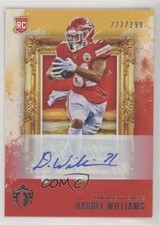 2020 Panini Chronicles Gridiron Kings Signatures /299 Darrel Williams Auto 11bp