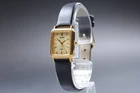 Vintage 1993 [N MINT] Seiko Spirit 1F21-5B30 Gold Tank Ladies Watch From JAPAN