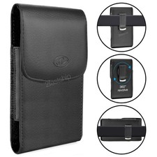 For Samsung Galaxy A15 / A25 / A35 / A55 5G Leather Case Holster Pouch Belt Clip
