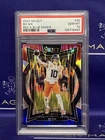 2024 Panini Select - Concourse Bo Nix #30 Red & Blue Shock Prizm (RC) PSA 10!!