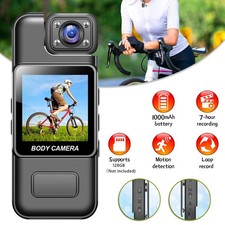 Mini Körperkamera 4K Polizei Body Cam 180° ...