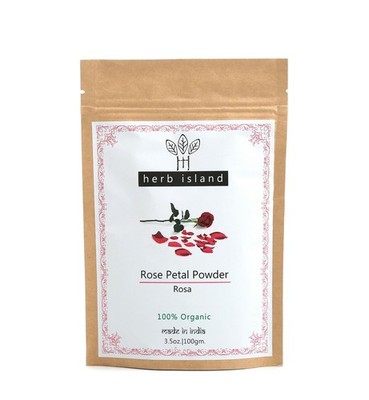 Rosenblüten Pulver (100g) Gesichtscreme Peeling pflegt reinigt Duschgel
