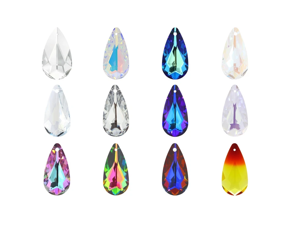 Swarovski Kristalle 6100 Pear Drop Anhänger - Schmuckherstellung, Halsketten - Bild 1 von 1
