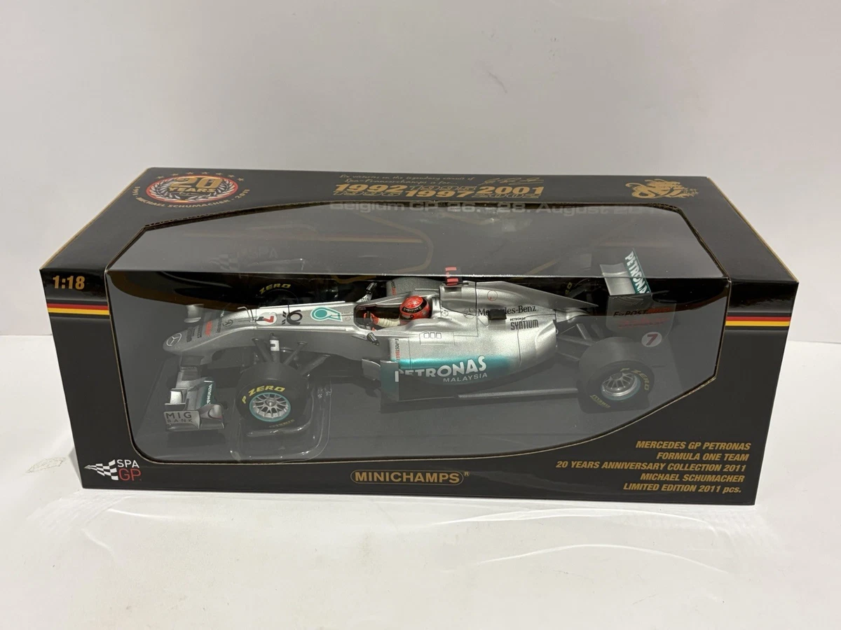 MINICHAMPS Michael Schumacher Mercedes GP Diecast Racing Cars for