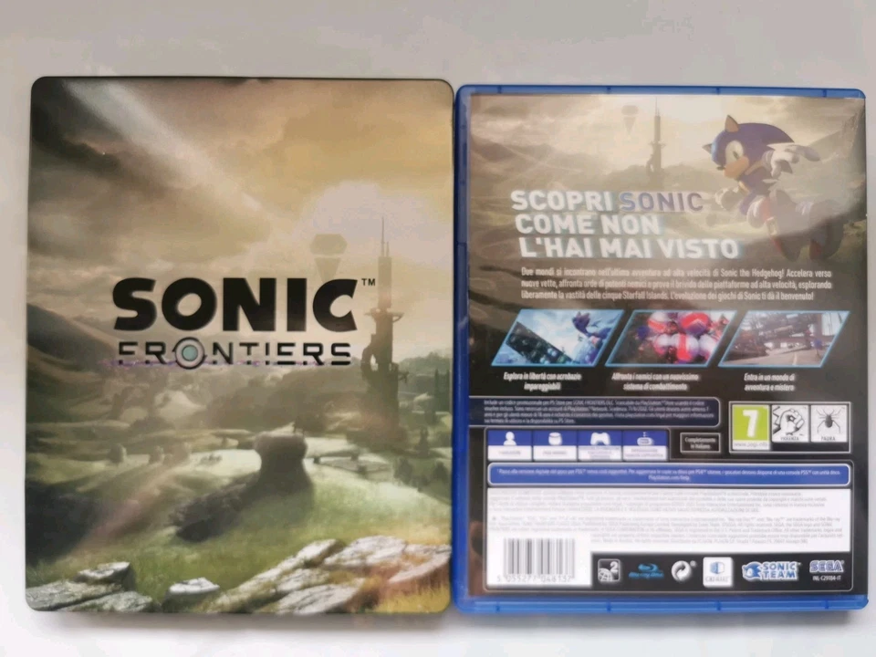 SONIC FRONTIERS GIOCO PLAYSTATION PS4/ PS5 🔥 PAL 🇮🇹 COMPLETO COME NUOVO, foto 4 di 5