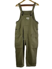 Nigel Cabourn Overalls/FREE42-56/Cotton/KHK/Used