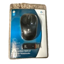 Logitech Cordless Optical Mouse V220 for Notebooks Compact Comfort New Sealed