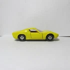 OLD DIECAST LESNEY MATCHBOX NO. 33 LAMBORGHINI MIURA HAS AUTO STEER 1969 ENGLAND