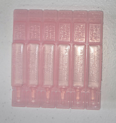 Bangerz Sunz Saline Solution 3 ML Unit, 100 Box, Sterile, MISPACKAGED DEAL!!!