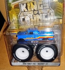 1996 Ford F-250 Monster Truck Bigfoot #7 Diecast 1:64 Model - Greenlight 49050F