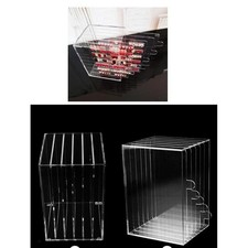 Storage Acrylic Nail Display Stand Rack Practice Salon Tool