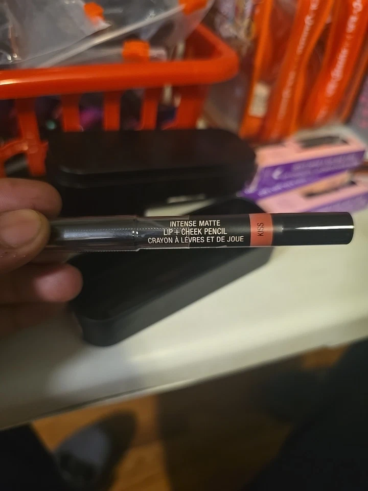 Nudestix Intense Matte Lip & Cheek Pencil SUNKISSED NUDE With Sharpener in Box - Image 3 of 4