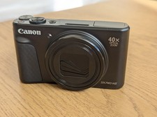 Canon PowerShot SX740 HS Lite 20.3MP 4K Digital Camera 40x Zoom Black Used