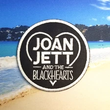 EMBROIDERED JOAN JETT & THE BLACKHEARTS ROCK BAND PATCH (Please Read Ad)