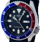 Vintage SEIKO PEPSI SKX007 Genuine "Timeworn" dial, 7S26-0020 case & movt.