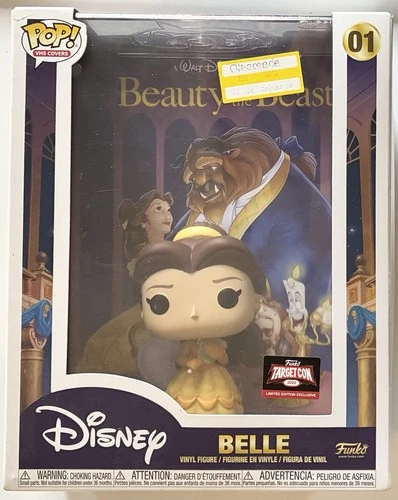 Funko Pop! VHS Covers Disney Beauty & the Beast Belle 01 Vinyl Target Exclusive