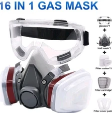 Gas Mask Face Respirator CBRN Mask by DYOB Israeli Military Grade Mask NEW!