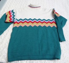 Vintage orig 90er  Winterpullover  Skipullover tolle Optik in Größe S neu