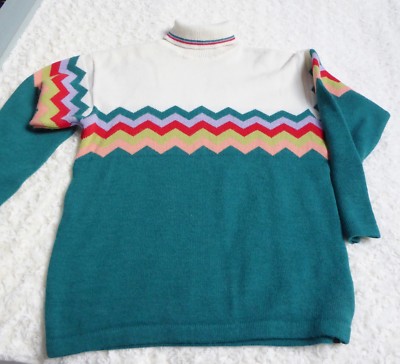Vintage orig 90er  Winterpullover  Skipullover tolle Optik in Größe S neu