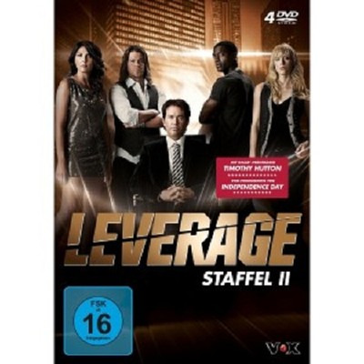 LEVERAGE - STAFFEL 2 (TIMOTHY HUTTON/GINA BELLMAN/CHRISTIAN KANE) 4 DVD NEU 
