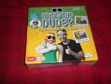Who's The Dude! Hilarious Charade Game inflatable life size dude NEW Sealed