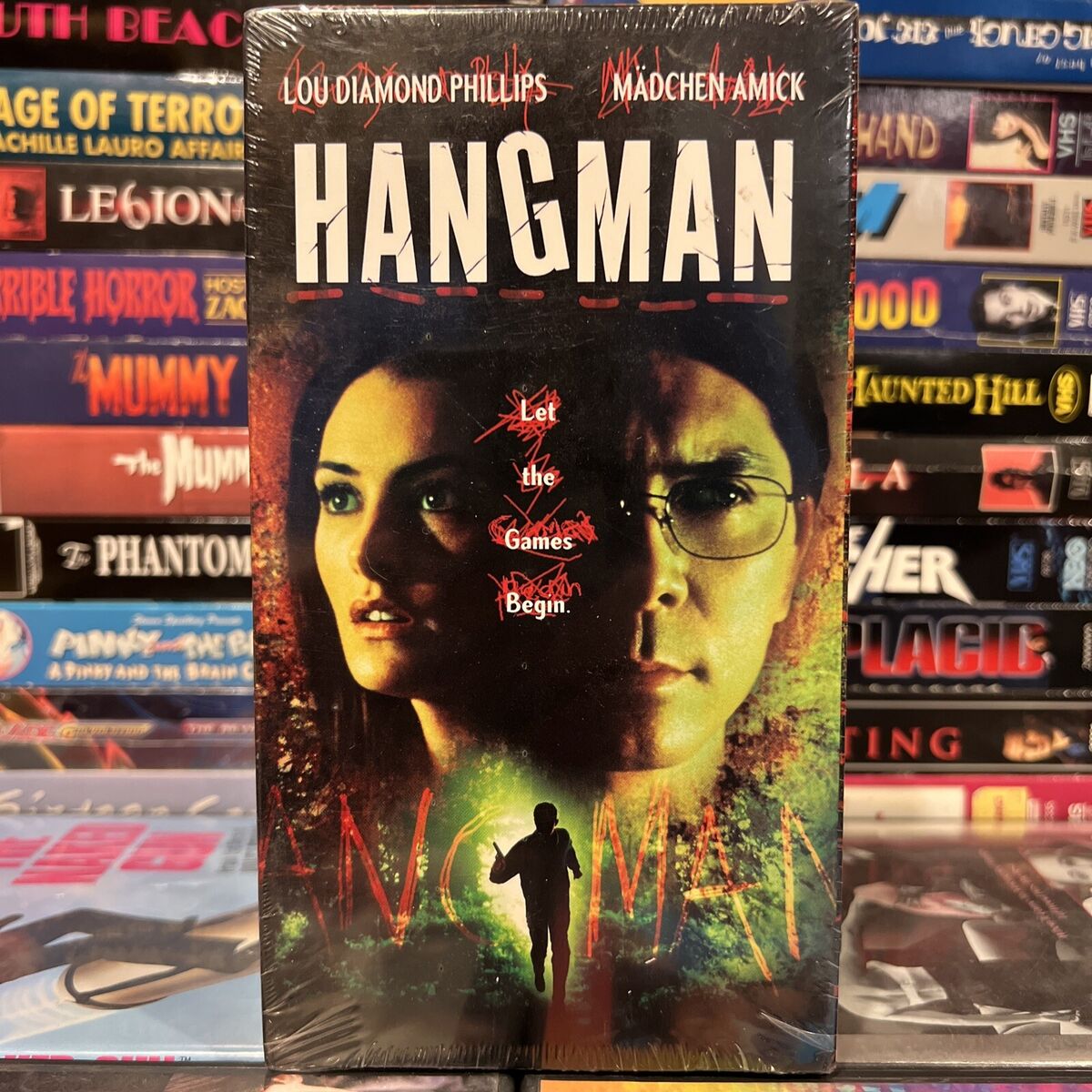 Hangman 2001 VHS Brand New Lou Diamond Phillips Madchen Hangman 2001 VHS Brand New Lou Diamond Phillips Madchen
