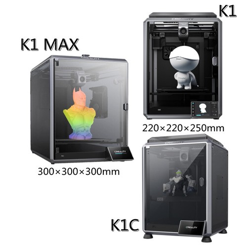 Creality K1/K1 Max/K1C 3D Drucker, 600mm/s Max High Speed Printing Auto Leveling - Bild 1 von 31