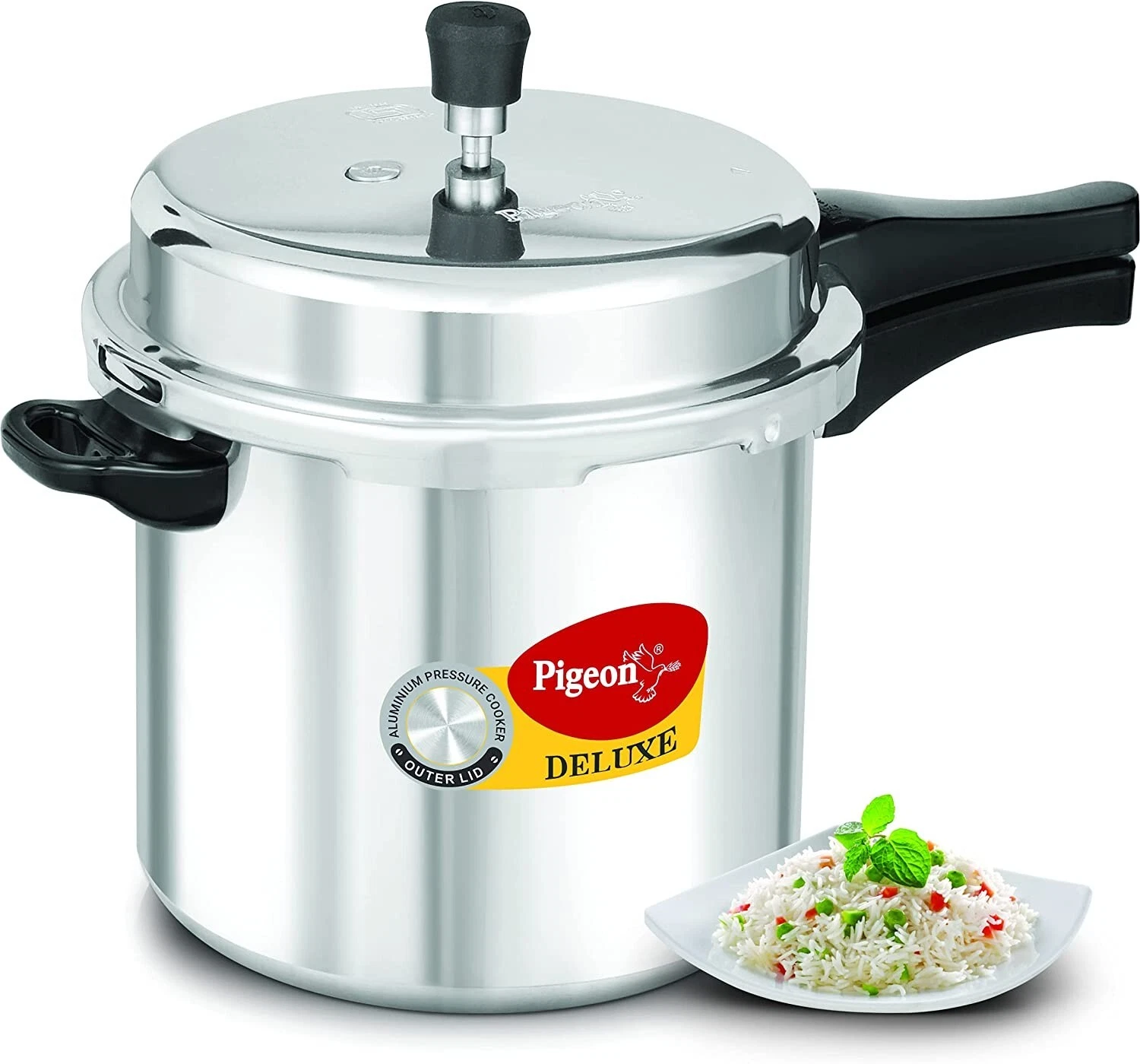 Pigeon Pressure Cooker - 12 Quart - Deluxe Aluminum Outer Lid