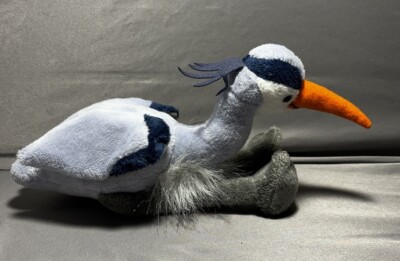 Wildlife Artists Great Blue Heron Plush Toy 11'' H