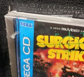 Surgical Strike Sega CD New Sealed *Rips In Plastic