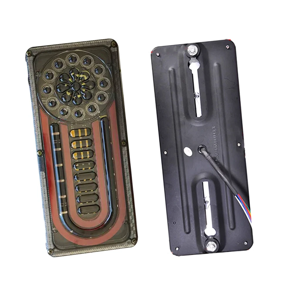 Light Guide Tail Light Brake Turn Signal Light Flowing Turn Signal 33cm Light - Image 2 of 4