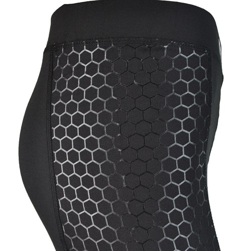 RunFlyte Men's Hex Compress Training Running Pants Tights Fitness Yoga f2101 - Picture 4 of 9