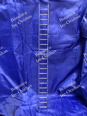 ESCALERA DE METAL 21 PASOS PARA OGGUN OGUN sarabanda RELIGION YORUBA IFA