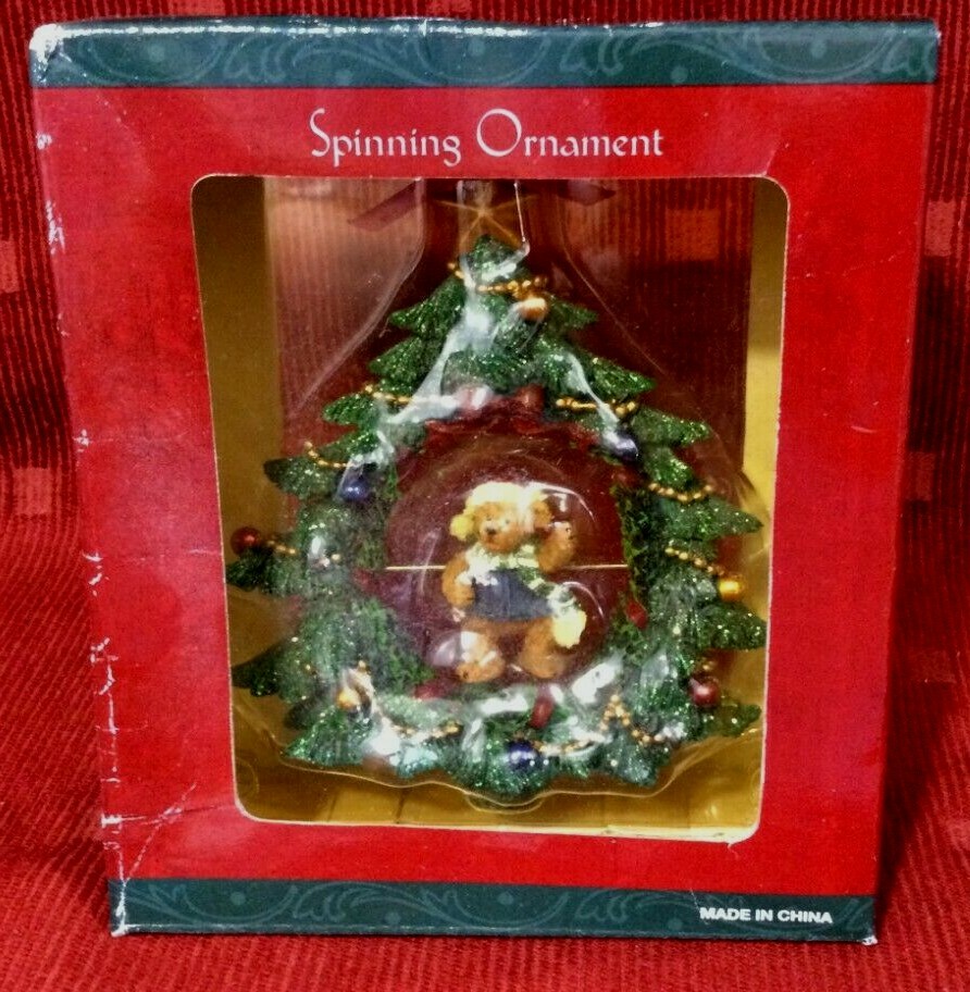 Costco Kirkland Spinning Christmas Tree Ornament Decoration | eBay