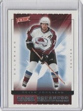 2005-06 Upper Deck Victory Game Breakers #GB9 Peter Forsberg Colorado Avalanche