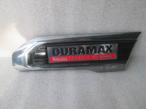 2020 2021 2022 2023 GMC Sierra 2500 3500 Left Driver Fender Vent Emblem OEM - 第 1/8 張圖片