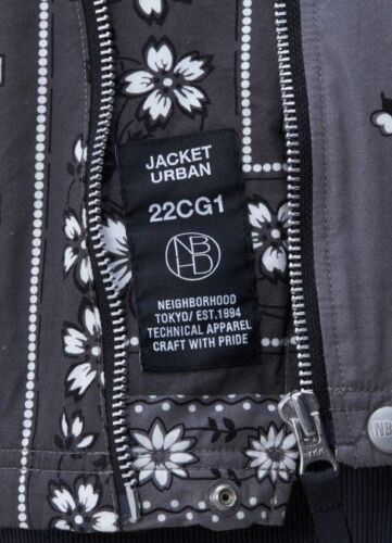 NEIGHBORHOOD BANDANA CHOPPED RIDERS Jacket / C-JK 221SPNH-JKM02 Men's S size - Picture 3 of 8