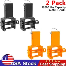 NEW 2X Trailer Stake Pocket Winch, Utility 16200 lbs Capacity, 5400 Lbs WLL USA